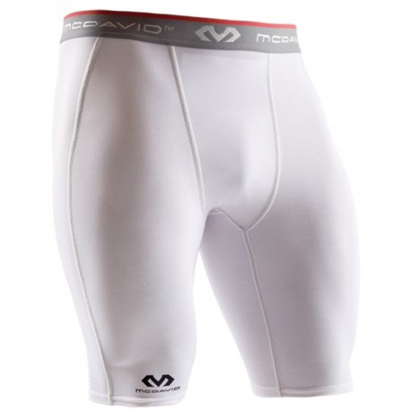 Short de compression Blanc Homme 8100 - Mc David